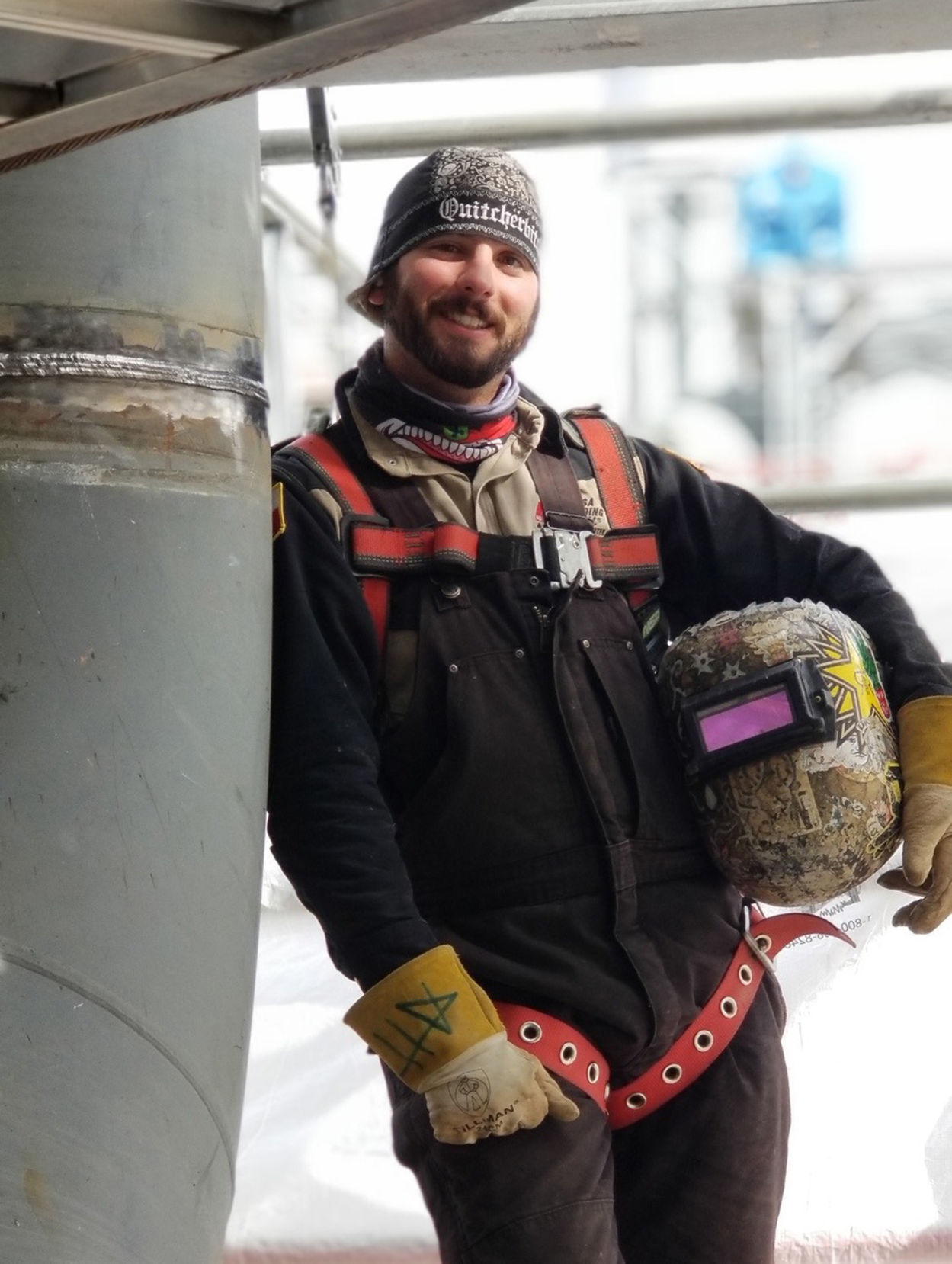 TSTC welding instructor embraces creative side of metalworking
